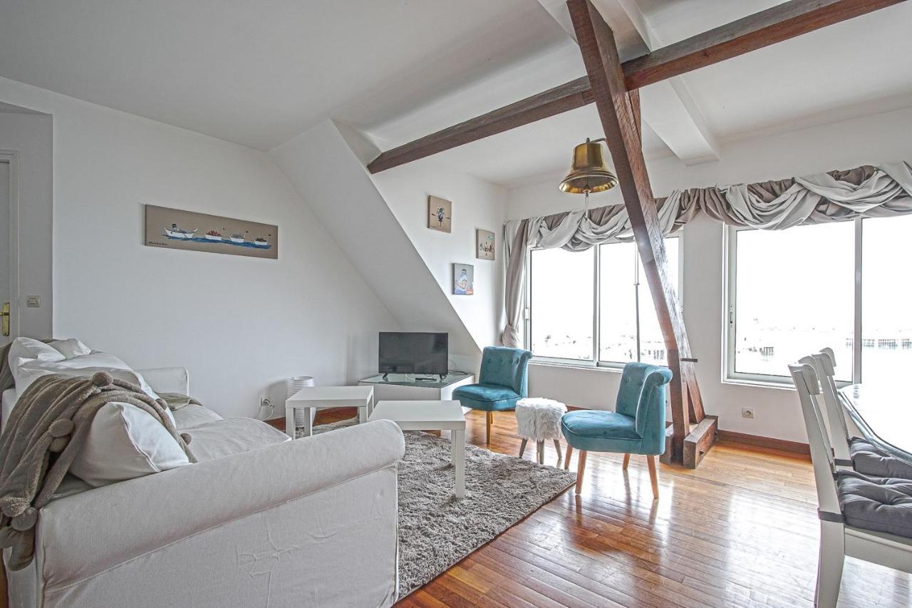 Cote Cottage Apt 3 Chambres Bien Equipee Vue Imprenable Sur Port Et Mer Etreham Dış mekan fotoğraf